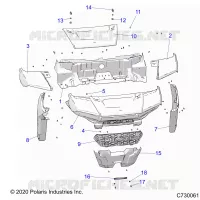 CAPOT AND FRONT FACIA