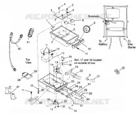 BOITIER ELECTRIQUE SL 700 B974071, Intl. SL 700 I974071, SL 700 Deluxe B974072 (4940874087B013)