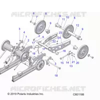 SUSPENSION ARRIERE, ARTICULATING