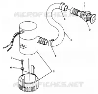 POMPE DE CALE SLTX B964590 and Intl. SLTX I964590 (4935783578B012)
