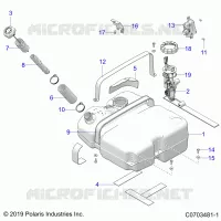 SYSTÃˆME D'ALIMENTATIONS, FUEL TANK