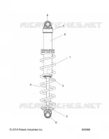 SUSPENSION, AMORTISSEUR, IFS