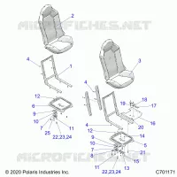 SIEGE ASM. AND SLIDER