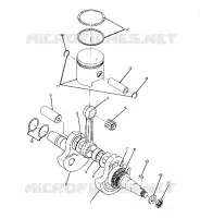 VILEBREQUIN AND PISTON 250 4X4