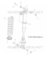 SUSPENSION ARRIERE SUPPORT AMORTISSEUR 