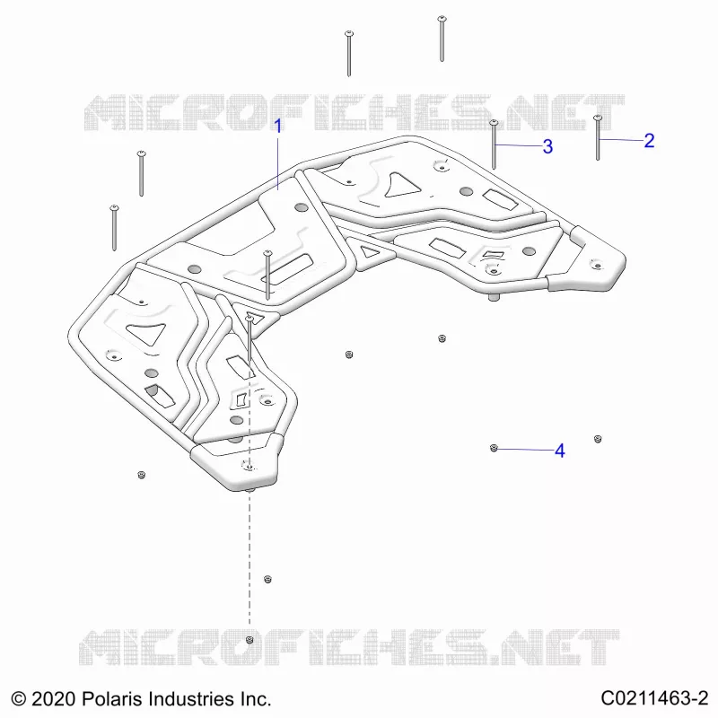 CARROSSERIE ARRIERE RACK