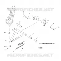 SUSPENSION, A-ARM AND SUPPORT MOUNTING