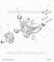 SUSPENSION, PORTE BAGAGES ARRIERE AND HUB