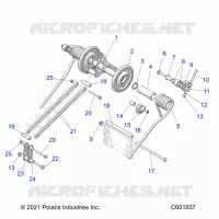 SUSPENSION, BRAS DE SUSPENSION ARRIERE