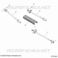 SYSTÃˆME DE TRANSMISSION, FRONT, MID, REAR PROP SHAFT