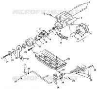 FREIN ARRIERE Scrambler 400L W97BC38C (4939893989C004)