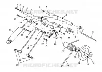BRAS DE SUSPENSION ARRIERE (SKS) 500 SKS 0972564 AND EUROPEAN 500 SKS E972564 (4938393839C007)