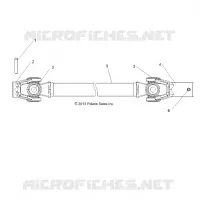 DRIVE TRAIN, ARBRE DE TRANSMISSION AVANT