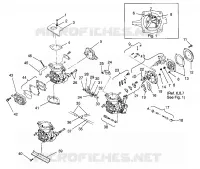 CARBURATEUR SL 900 B964291 AND INTL. SL 900 I964291 (4935583558C004)