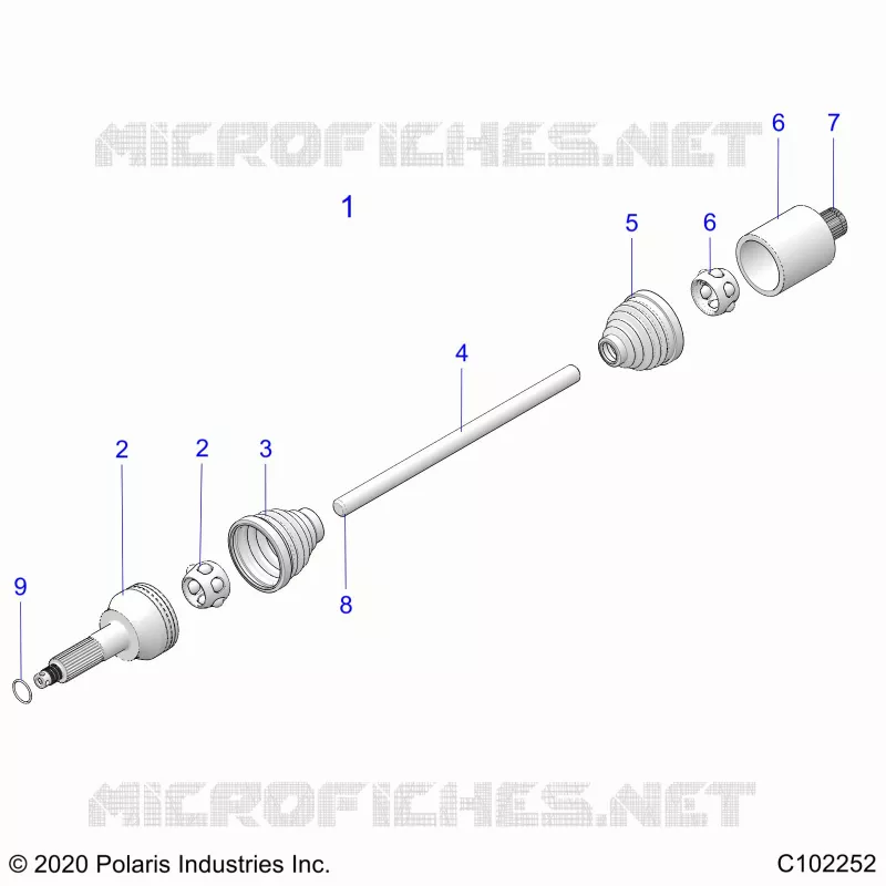 SYSTÃˆME DE TRANSMISSION, DRIVE SHAFT, MIDDLE