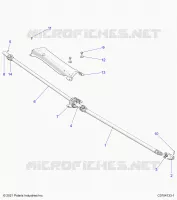SYSTÃˆME DE TRANSMISSION, PROP SHAFT