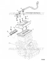 CORPS DE PAPILLON AND VALVE COVER