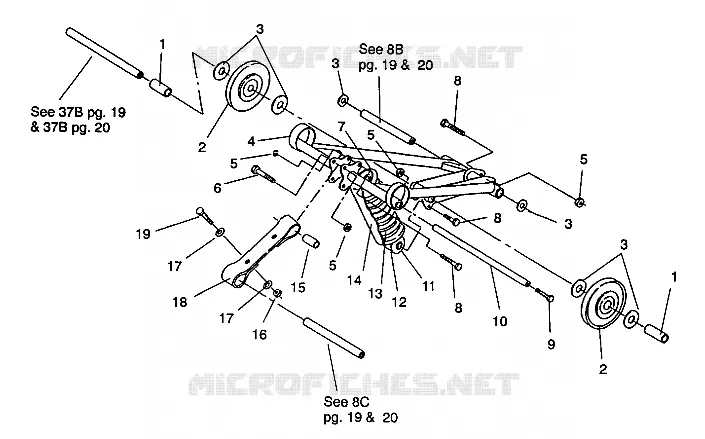 BRAS DE SUSPENSION AVANT STORM/0932770 AND STORM SKS/0932570 (4923032303021A)