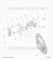 BRAKES, ETRIER DE FREIN ARRIERE