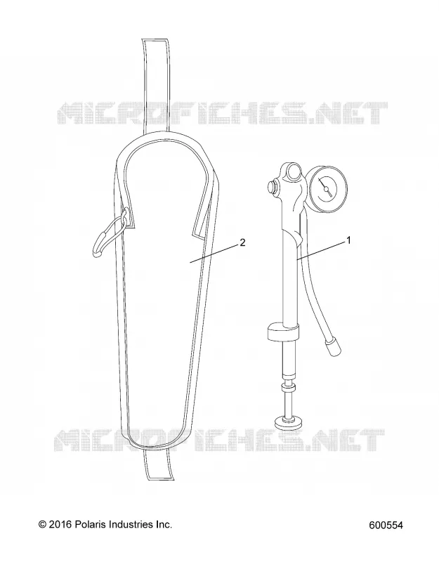 SUSPENSION, AIR PUMP-AMORTISSEUR