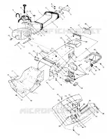 CHASSIS AND SIEGE 650 RXL (4919531953001A)