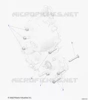 SYSTÃˆME DE TRANSMISSION, GEARCASE MOUNTING