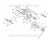 BRAS DE SUSPENSION ARRIERE XLT SP/0930667 (4923012301024A)