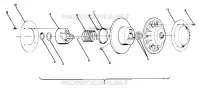 EMBRAYAGE DE TRANSMISSION SPORT, TRAIL, 400 AND 600 (4912701270010A)