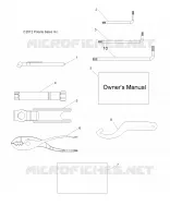 REFERENCES, OUTILS AND MANUEL DU PROPRIETAIRES
