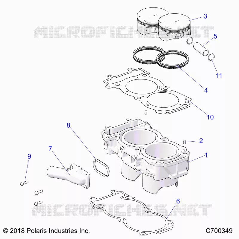 CYLINDRE AND PISTON