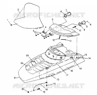 CAPOT 500 0972764,  EUROPEAN 500 E972764,  500 SKS 0972564, EUROPEAN 500 SKS (4938393839A014)
