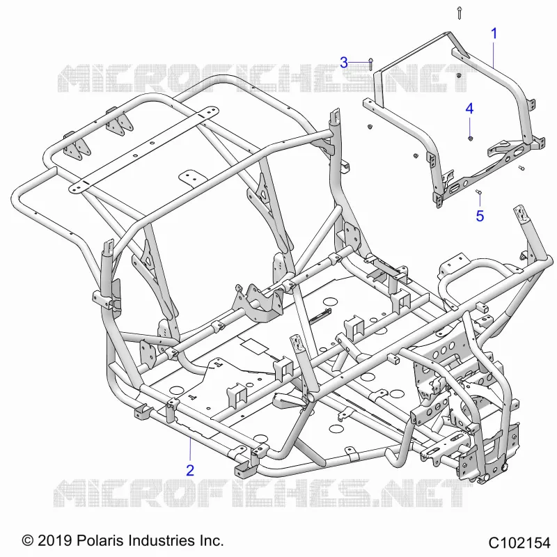 CHASSIS, MAIN CADRE