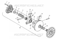 EMBRAYAGE DE TRANSMISSION 440 LC 0972760 (4938353835B012)