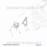 SYSTÃˆME D'ALIMENTATION, FUEL PUMP MOUNTING