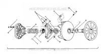 EMBRAYAGE DE TRANSMISSION 400 AND 650 (4914131413012A)