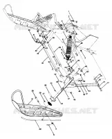 SUSPENSION AVANT AND SKI SPORT, TRAIL, 400 AND 600 (4912701270007A)