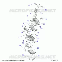 CARTERS MOTEUR AND CRANKSHAFT