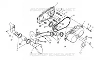 COUVERCLE D'EMBRAYAGE ASSEMBLY 6x6 300 W948730 (4926792679C007)