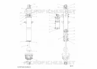 SUSPENSION, AMORTISSEUR AVANT INTERNALS