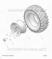 ROUES, REAR