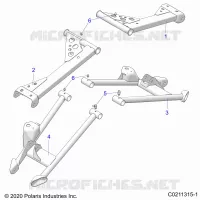 SUSPENSION ARRIERE CONTROL ARMS