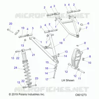 TRIANGLES SUSPENSIONS AVANT 
