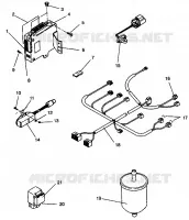PIECES EFI 500 EFI 0942774 AND EFI SKS 0942574 (4924982498040A)