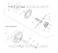 SYSTÈME DE TRANSMISSION, SECONDARY CLUTCH