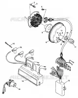 STATOR SL 900 B974091 and SL 1050 B974090 (4940974097C010)