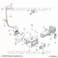 CHASSIS, TREUIL