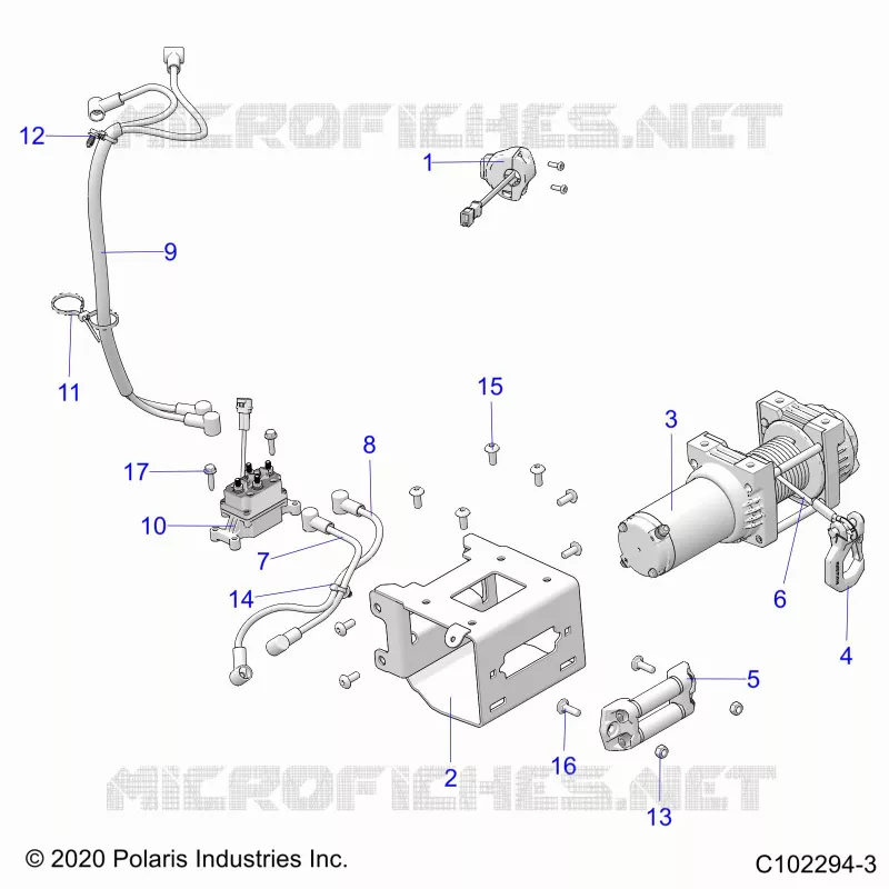 CHASSIS, TREUIL