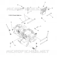 DRIVE TRAIN, MAIN SUPPORT PONT