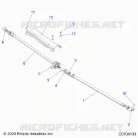 SYSTÃˆME DE TRANSMISSION, PROP SHAFT