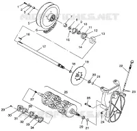 SYSTÈME DE TRANSMISSION ULTRA SPX 0975678, ULTRA SPX SE H975678 AND EUROPEAN ULTRA SPX (4939533953B010)